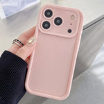 เคสโทรศัพท์ TPU กรอบกันกระแทกผิวด้านเจาะรูแม่นยำ สำหรับ iPhone 17e / 16e, สำหรับ iPhone 17 Pro Max, สำหรับ iPhone 17 Pro, สำหรับ iPhone 17, สำหรับ iPhone Air, สำหรับ iPhone 16 Pro Max