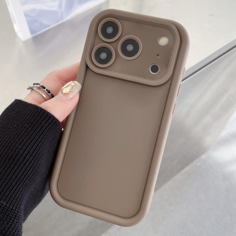 เคสโทรศัพท์ TPU กรอบกันกระแทกผิวด้านเจาะรูแม่นยำ สำหรับ iPhone 17e / 16e, สำหรับ iPhone 17 Pro Max, สำหรับ iPhone 17 Pro, สำหรับ iPhone 17, สำหรับ iPhone Air, สำหรับ iPhone 16 Pro Max