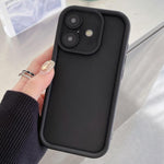เคสโทรศัพท์ TPU กรอบกันกระแทกผิวด้านเจาะรูแม่นยำ สำหรับ iPhone 17e / 16e, สำหรับ iPhone 17 Pro Max, สำหรับ iPhone 17 Pro, สำหรับ iPhone 17, สำหรับ iPhone Air, สำหรับ iPhone 16 Pro Max