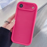เคสโทรศัพท์ TPU กรอบกันกระแทกผิวด้านเจาะรูแม่นยำ สำหรับ iPhone 17e / 16e, สำหรับ iPhone 17 Pro Max, สำหรับ iPhone 17 Pro, สำหรับ iPhone 17, สำหรับ iPhone Air, สำหรับ iPhone 16 Pro Max