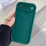 เคสโทรศัพท์ TPU กรอบกันกระแทกผิวด้านเจาะรูแม่นยำ สำหรับ iPhone 17e / 16e, สำหรับ iPhone 17 Pro Max, สำหรับ iPhone 17 Pro, สำหรับ iPhone 17, สำหรับ iPhone Air, สำหรับ iPhone 16 Pro Max