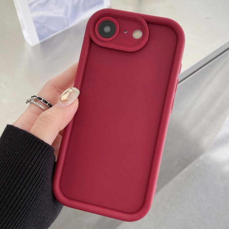 เคสโทรศัพท์ TPU กรอบกันกระแทกผิวด้านเจาะรูแม่นยำ สำหรับ iPhone 17e / 16e, สำหรับ iPhone 17 Pro Max, สำหรับ iPhone 17 Pro, สำหรับ iPhone 17, สำหรับ iPhone Air, สำหรับ iPhone 16 Pro Max