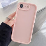 เคสโทรศัพท์ TPU กรอบกันกระแทกผิวด้านเจาะรูแม่นยำ สำหรับ iPhone 17e / 16e, สำหรับ iPhone 17 Pro Max, สำหรับ iPhone 17 Pro, สำหรับ iPhone 17, สำหรับ iPhone Air, สำหรับ iPhone 16 Pro Max