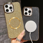 เคสโทรศัพท์ MagSafe เคลือบเงาเม็ดเกล็ดประกายไฟ Electroplating PC สำหรับ iPhone 17 Pro Max, สำหรับ iPhone 17 Pro, สำหรับ iPhone 16 Pro Max, สำหรับ iPhone 16 Pro, สำหรับ iPhone 16 Plus, สำหรับ iPhone 16, สำหรับ iPhone 15 Pro Max, สำหรับ iPhone 15 Pro