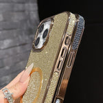 เคสโทรศัพท์ MagSafe เคลือบเงาเม็ดเกล็ดประกายไฟ Electroplating PC สำหรับ iPhone 17 Pro Max, สำหรับ iPhone 17 Pro, สำหรับ iPhone 16 Pro Max, สำหรับ iPhone 16 Pro, สำหรับ iPhone 16 Plus, สำหรับ iPhone 16, สำหรับ iPhone 15 Pro Max, สำหรับ iPhone 15 Pro
