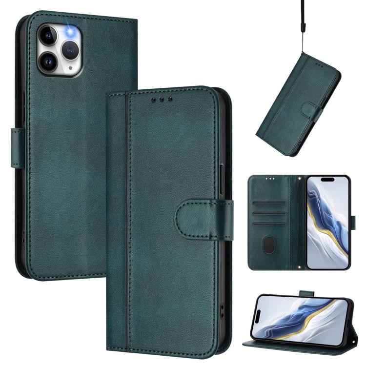 เคสหนังโทรศัพท์สไตล์ย้อนยุคพร้อมหัวเข็มขัดต่อเส้น สำหรับ iPhone 11 Pro Max, iPhone 11, iPhone 11 Pro, iPhone X / XS, iPhone XR, iPhone XS Max
