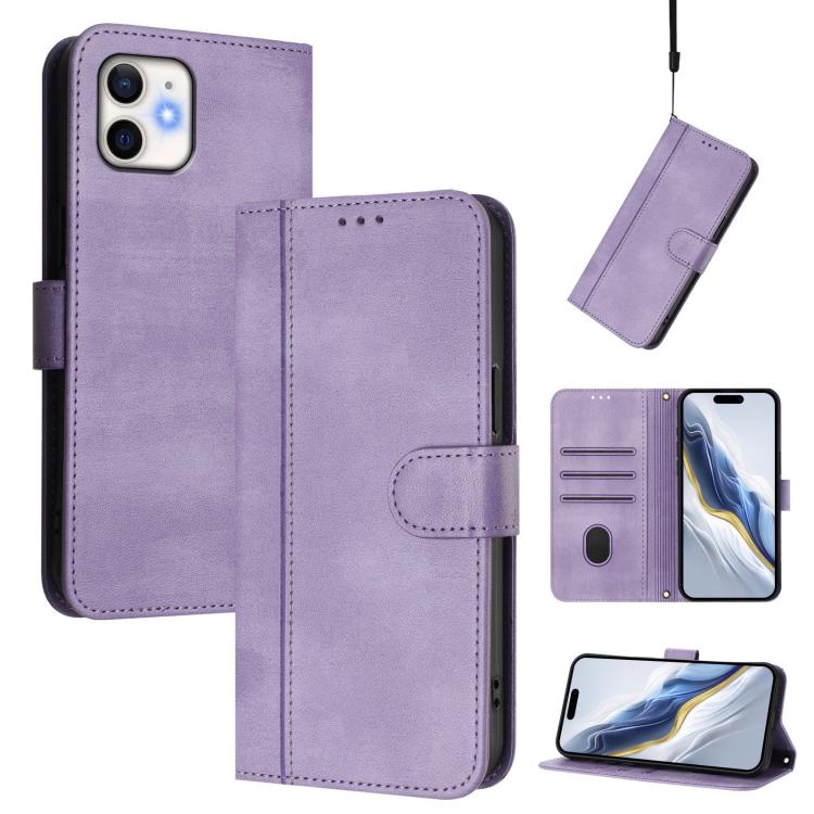 เคสหนังโทรศัพท์สไตล์ย้อนยุคพร้อมหัวเข็มขัดต่อเส้น สำหรับ iPhone 11 Pro Max, iPhone 11, iPhone 11 Pro, iPhone X / XS, iPhone XR, iPhone XS Max