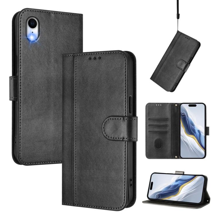 เคสหนังโทรศัพท์สไตล์ย้อนยุคพร้อมหัวเข็มขัดต่อเส้น สำหรับ iPhone 11 Pro Max, iPhone 11, iPhone 11 Pro, iPhone X / XS, iPhone XR, iPhone XS Max
