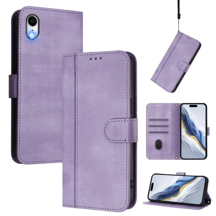 เคสหนังโทรศัพท์สไตล์ย้อนยุคพร้อมหัวเข็มขัดต่อเส้น สำหรับ iPhone 11 Pro Max, iPhone 11, iPhone 11 Pro, iPhone X / XS, iPhone XR, iPhone XS Max