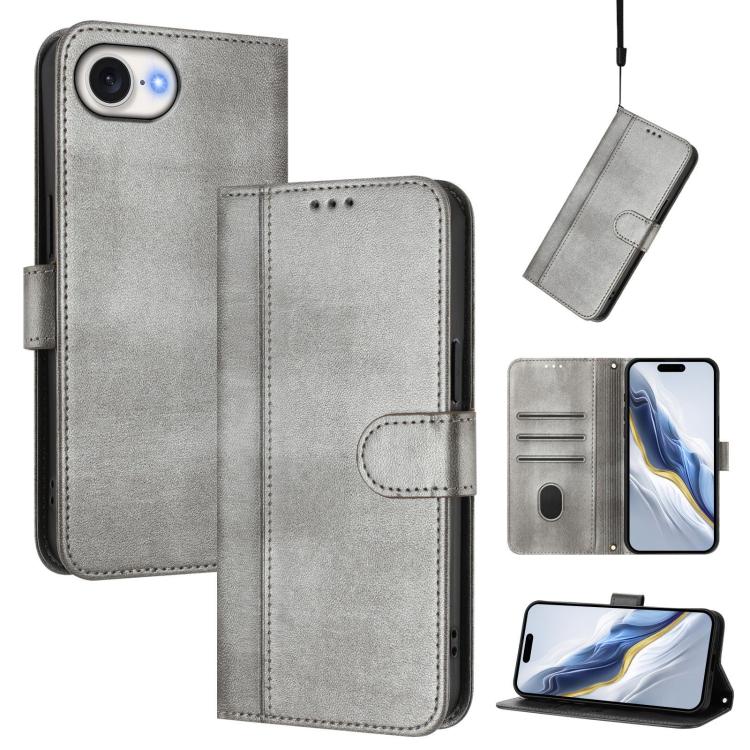 เคสโทรศัพท์หนังย้อนยุคแบบร้อยสายรัด Line Splicing Buckle สำหรับ iPhone 17e / 16e, สำหรับ iPhone 17 Pro Max, สำหรับ iPhone 17 Pro, สำหรับ iPhone 17, สำหรับ iPhone Air, สำหรับ iPhone 16 Pro Max