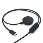 20V 3A 60W 2 in 1 Magnetic Charging Cable, Length: 1.5m, For Samsung Watch Series / Type-C Port Phone