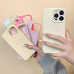 เคสโทรศัพท์ซิลิโคนเหลวลายเลียนแบบ Dopamine แบบเรียบง่าย สำหรับ iPhone 11