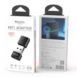 Yesido WP10 ตัวรับสัญญาณ WiFi แบบไร้สาย 150Mbps อะแดปเตอร์ USB ไร้สายความเร็วสูง