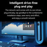 Yesido WP10 ตัวรับสัญญาณ WiFi แบบไร้สาย 150Mbps อะแดปเตอร์ USB ไร้สายความเร็วสูง