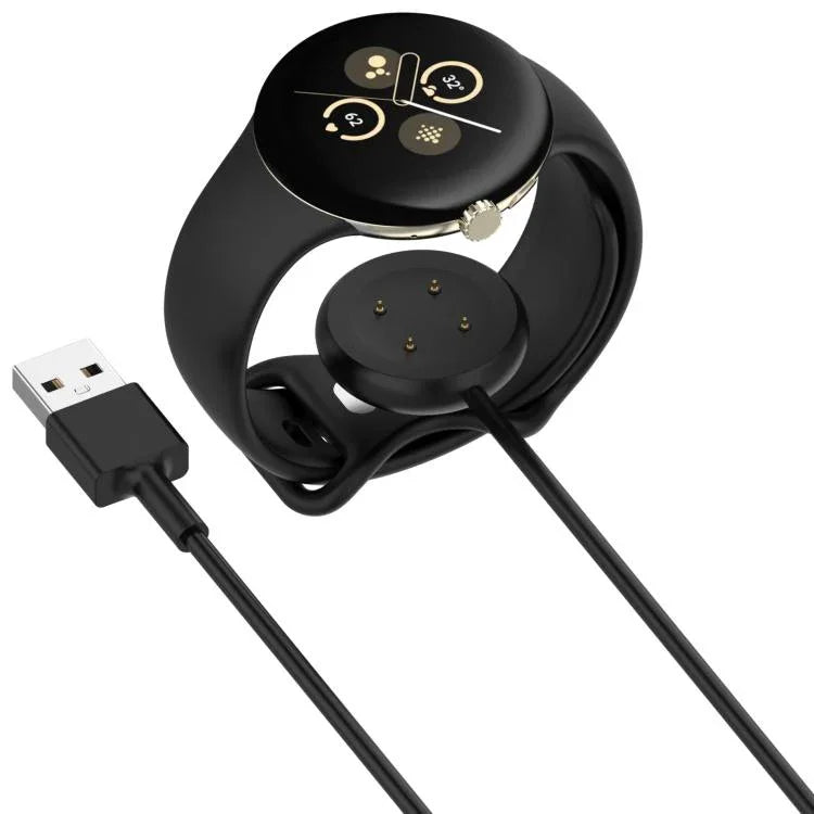 สายชาร์จสำหรับ Google Pixel Watch 3 / Watch 2 xDfind Smart Watch, ความยาว: 1m, พอร์ต USB, พอร์ต USB-C / Type-C