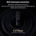 Xiaomi เราเตอร์บ้านทั้งหลัง BE3600 Pro WiFi 7 Bluetooth Mesh Gateway พอร์ต 2.5G ดูอัลแบนด์, BE3600 Pro