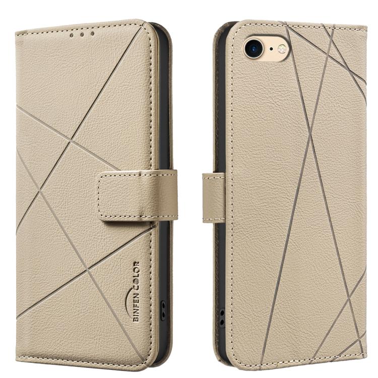 เคสหนังโทรศัพท์ลายเรขาคณิตพร้อม RFID สำหรับ iPhone 6 / 7 / 8 / SE, iPhone 13 Pro Max, iPhone 13 Pro, iPhone 12 / 12 Pro, iPhone 12 Pro Max, iPhone 11 Pro Max, iPhone 11, iPhone 11 Pro