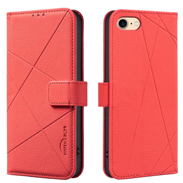 เคสหนังโทรศัพท์ลายเรขาคณิตพร้อม RFID สำหรับ iPhone 6 / 7 / 8 / SE, iPhone 13 Pro Max, iPhone 13 Pro, iPhone 12 / 12 Pro, iPhone 12 Pro Max, iPhone 11 Pro Max, iPhone 11, iPhone 11 Pro