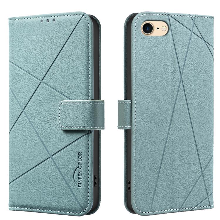 เคสหนังโทรศัพท์ลายเรขาคณิตพร้อม RFID สำหรับ iPhone 6 / 7 / 8 / SE, iPhone 13 Pro Max, iPhone 13 Pro, iPhone 12 / 12 Pro, iPhone 12 Pro Max, iPhone 11 Pro Max, iPhone 11, iPhone 11 Pro
