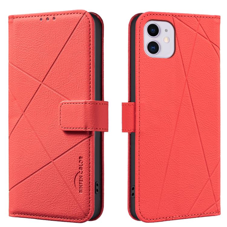 เคสหนังโทรศัพท์ลายเรขาคณิตพร้อม RFID สำหรับ iPhone 6 / 7 / 8 / SE, iPhone 13 Pro Max, iPhone 13 Pro, iPhone 12 / 12 Pro, iPhone 12 Pro Max, iPhone 11 Pro Max, iPhone 11, iPhone 11 Pro