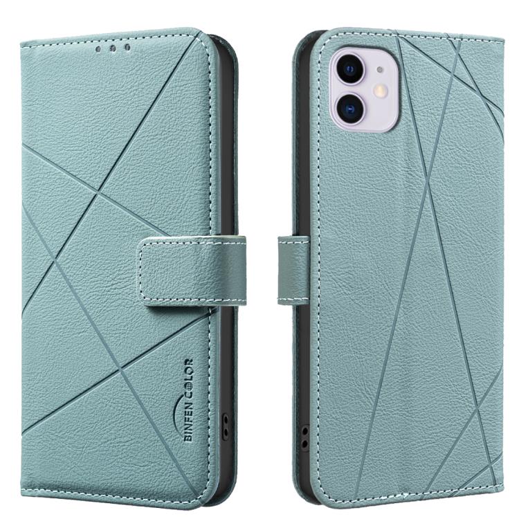 เคสหนังโทรศัพท์ลายเรขาคณิตพร้อม RFID สำหรับ iPhone 6 / 7 / 8 / SE, iPhone 13 Pro Max, iPhone 13 Pro, iPhone 12 / 12 Pro, iPhone 12 Pro Max, iPhone 11 Pro Max, iPhone 11, iPhone 11 Pro