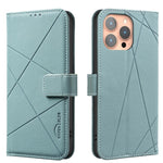 เคสหนังโทรศัพท์ลายเรขาคณิตพร้อม RFID สำหรับ iPhone 6 / 7 / 8 / SE, iPhone 13 Pro Max, iPhone 13 Pro, iPhone 12 / 12 Pro, iPhone 12 Pro Max, iPhone 11 Pro Max, iPhone 11, iPhone 11 Pro