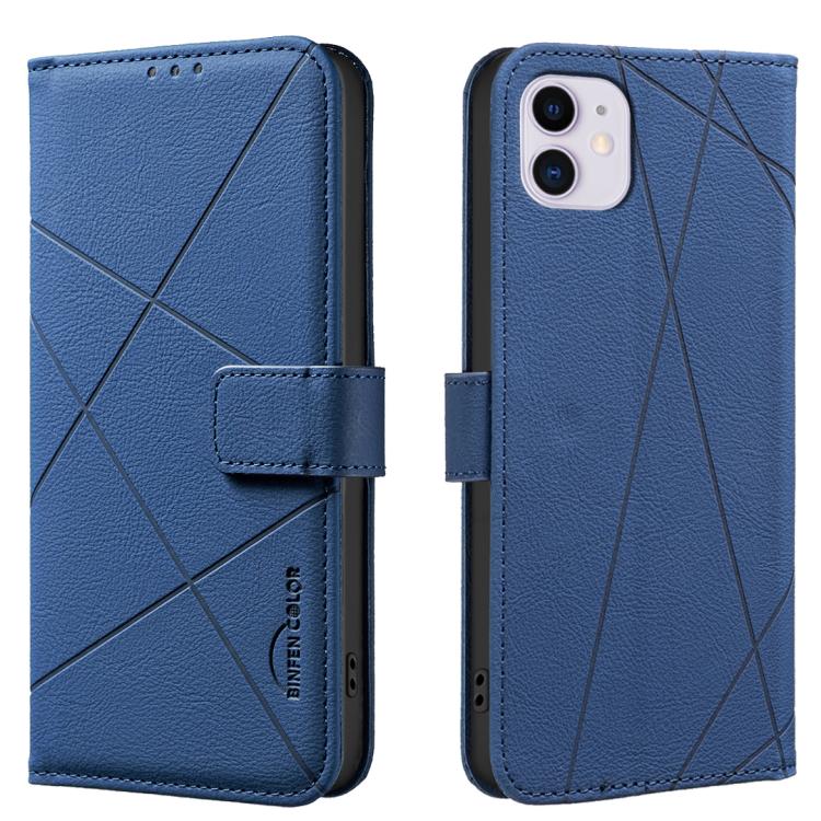 เคสหนังโทรศัพท์ลายเรขาคณิตพร้อม RFID สำหรับ iPhone 6 / 7 / 8 / SE, iPhone 13 Pro Max, iPhone 13 Pro, iPhone 12 / 12 Pro, iPhone 12 Pro Max, iPhone 11 Pro Max, iPhone 11, iPhone 11 Pro