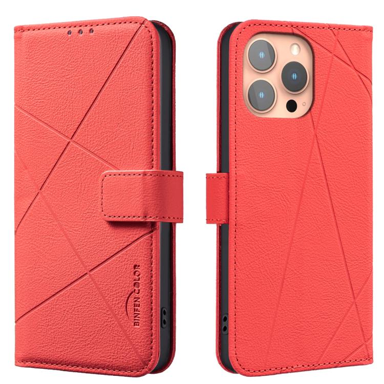 เคสหนังโทรศัพท์ลายเรขาคณิตพร้อม RFID สำหรับ iPhone 6 / 7 / 8 / SE, iPhone 13 Pro Max, iPhone 13 Pro, iPhone 12 / 12 Pro, iPhone 12 Pro Max, iPhone 11 Pro Max, iPhone 11, iPhone 11 Pro