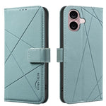 เคสโทรศัพท์หนังลายเรขาคณิต RFID สำหรับ iPhone 16e / 17e, สำหรับ iPhone 17 Pro Max, สำหรับ iPhone 17 Pro, สำหรับ iPhone 17, สำหรับ iPhone Air, สำหรับ iPhone 16 Pro Max, สำหรับ iPhone 16 Pro, สำหรับ iPhone 16 Plus