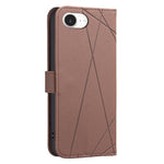 เคสโทรศัพท์หนังลายเรขาคณิต RFID สำหรับ iPhone 16e / 17e, สำหรับ iPhone 17 Pro Max, สำหรับ iPhone 17 Pro, สำหรับ iPhone 17, สำหรับ iPhone Air, สำหรับ iPhone 16 Pro Max, สำหรับ iPhone 16 Pro, สำหรับ iPhone 16 Plus