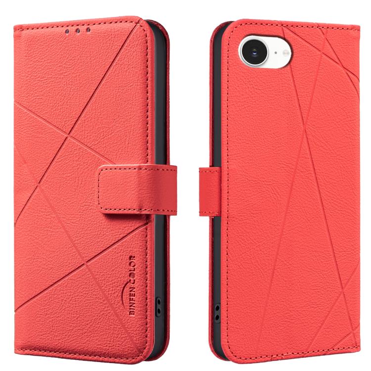 เคสโทรศัพท์หนังลายเรขาคณิต RFID สำหรับ iPhone 16e / 17e, สำหรับ iPhone 17 Pro Max, สำหรับ iPhone 17 Pro, สำหรับ iPhone 17, สำหรับ iPhone Air, สำหรับ iPhone 16 Pro Max, สำหรับ iPhone 16 Pro, สำหรับ iPhone 16 Plus