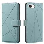 เคสโทรศัพท์หนังลายเรขาคณิต RFID สำหรับ iPhone 16e / 17e, สำหรับ iPhone 17 Pro Max, สำหรับ iPhone 17 Pro, สำหรับ iPhone 17, สำหรับ iPhone Air, สำหรับ iPhone 16 Pro Max, สำหรับ iPhone 16 Pro, สำหรับ iPhone 16 Plus