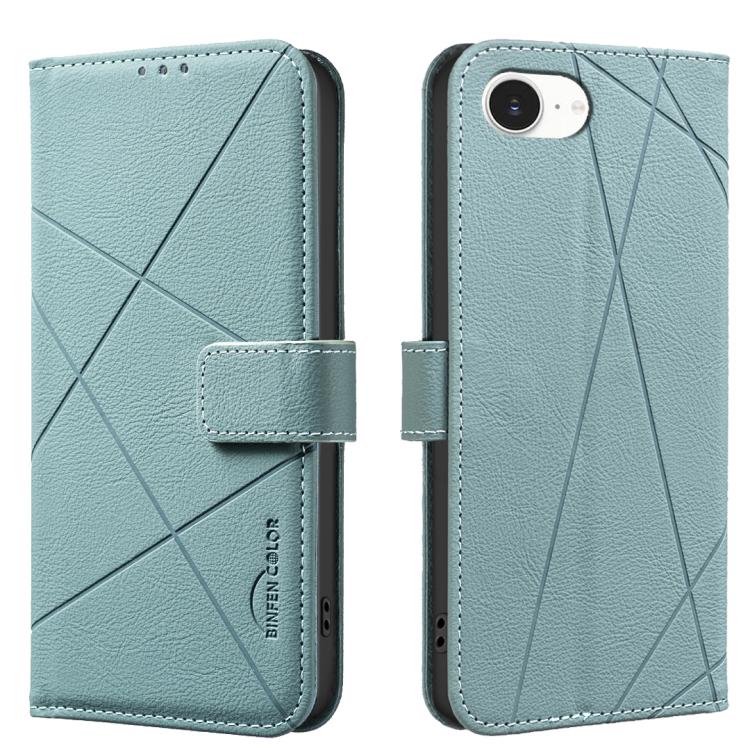 เคสโทรศัพท์หนังลายเรขาคณิต RFID สำหรับ iPhone 16e / 17e, สำหรับ iPhone 17 Pro Max, สำหรับ iPhone 17 Pro, สำหรับ iPhone 17, สำหรับ iPhone Air, สำหรับ iPhone 16 Pro Max, สำหรับ iPhone 16 Pro, สำหรับ iPhone 16 Plus