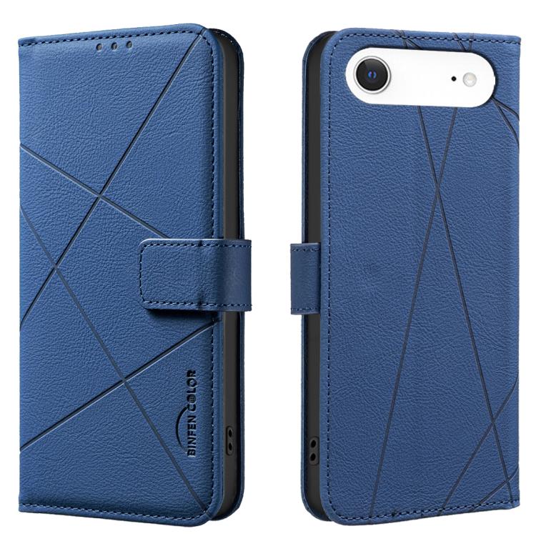 เคสโทรศัพท์หนังลายเรขาคณิต RFID สำหรับ iPhone 16e / 17e, สำหรับ iPhone 17 Pro Max, สำหรับ iPhone 17 Pro, สำหรับ iPhone 17, สำหรับ iPhone Air, สำหรับ iPhone 16 Pro Max, สำหรับ iPhone 16 Pro, สำหรับ iPhone 16 Plus