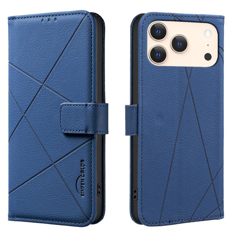 เคสโทรศัพท์หนังลายเรขาคณิต RFID สำหรับ iPhone 16e / 17e, สำหรับ iPhone 17 Pro Max, สำหรับ iPhone 17 Pro, สำหรับ iPhone 17, สำหรับ iPhone Air, สำหรับ iPhone 16 Pro Max, สำหรับ iPhone 16 Pro, สำหรับ iPhone 16 Plus