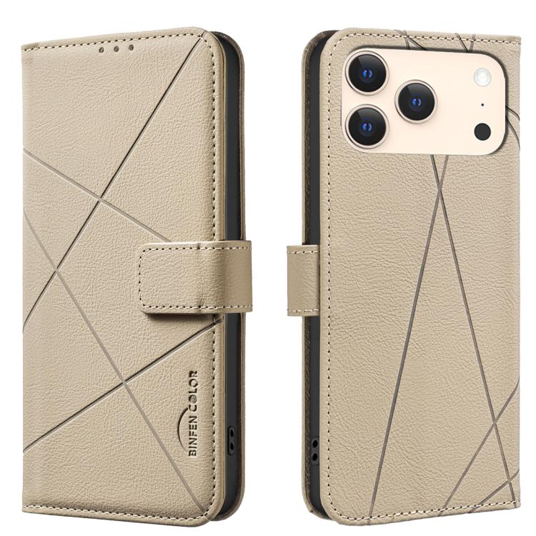 เคสโทรศัพท์หนังลายเรขาคณิต RFID สำหรับ iPhone 16e / 17e, สำหรับ iPhone 17 Pro Max, สำหรับ iPhone 17 Pro, สำหรับ iPhone 17, สำหรับ iPhone Air, สำหรับ iPhone 16 Pro Max, สำหรับ iPhone 16 Pro, สำหรับ iPhone 16 Plus