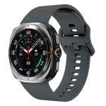 Solid Color Colorful Buckle Silicone Watch Band, For Samsung Galaxy Watch Ultra 47mm / Ultra 2025