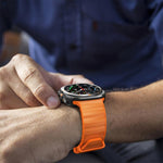 สายรัดนาฬิกาซิลิโคนสีพื้นสำหรับกีฬา สำหรับ Samsung Galaxy Watch Ultra ขนาด 47 มม. / Ultra 2025