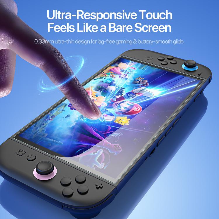 ฟิล์มกระจกนิรภัยเต็มจอ DUX DUCIS HD พร้อมตัวจัดตำแหน่ง สำหรับ Nintendo Switch 2