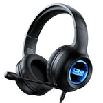 หูฟังเกม ONIKUMA X36 พร้อมเอฟเฟกต์โคมไฟ Abyss และไดรฟ์ยูนิตขนาด 40 มม.