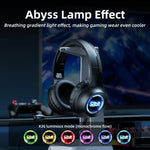 หูฟังเกม ONIKUMA X36 พร้อมเอฟเฟกต์โคมไฟ Abyss และไดรฟ์ยูนิตขนาด 40 มม.