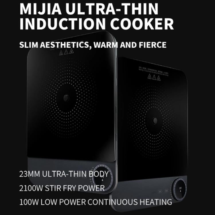 เตาแม่เหล็กไฟฟ้า Xiaomi Mijia อัลตร้าบางต้นฉบับ 2100W สำหรับใช้ในบ้าน เตาแม่เหล็กไฟฟ้า Mijia อัลตร้าบาง
