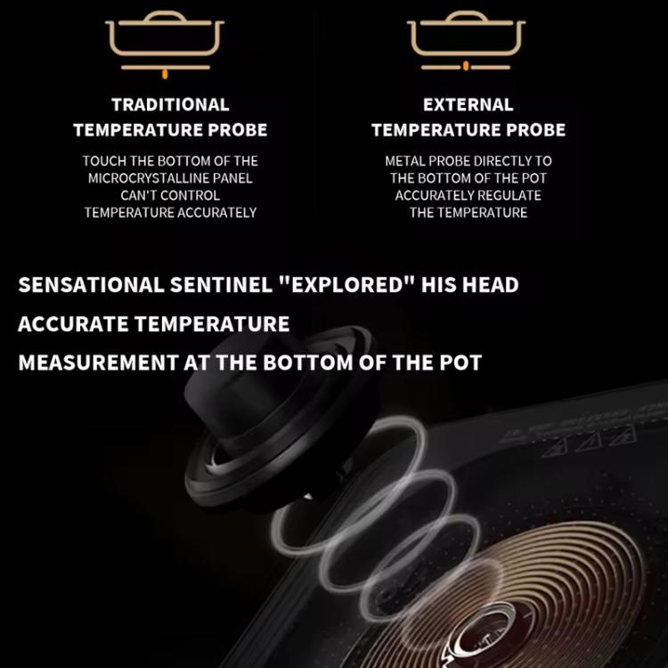 เตาแม่เหล็กไฟฟ้า Xiaomi Mijia อัลตร้าบางต้นฉบับ 2100W สำหรับใช้ในบ้าน เตาแม่เหล็กไฟฟ้า Mijia อัลตร้าบาง