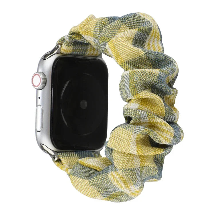 สายรัดข้อมือผ้าสไตล์เครื่องแบบ JK + สแตนเลส สำหรับ Apple Watch Series 7 ขนาด 45 มม. / 6 & SE & 5 & 4 ขนาด 44 มม. / 3 & 2 & 1 ขนาด 42 มม., สำหรับ Apple Watch Series 7 ขนาด 41 มม. / 6 & SE & 5 & 4 ขนาด 40 มม. / 3 & 2 & 1 ขนาด 38 มม.