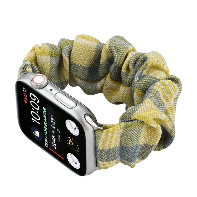 สายรัดข้อมือผ้าสไตล์เครื่องแบบ JK + สแตนเลส สำหรับ Apple Watch Series 7 ขนาด 45 มม. / 6 & SE & 5 & 4 ขนาด 44 มม. / 3 & 2 & 1 ขนาด 42 มม., สำหรับ Apple Watch Series 7 ขนาด 41 มม. / 6 & SE & 5 & 4 ขนาด 40 มม. / 3 & 2 & 1 ขนาด 38 มม.