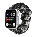 สายรัดข้อมือผ้าสไตล์เครื่องแบบ JK + สแตนเลส สำหรับ Apple Watch Series 7 ขนาด 45 มม. / 6 & SE & 5 & 4 ขนาด 44 มม. / 3 & 2 & 1 ขนาด 42 มม., สำหรับ Apple Watch Series 7 ขนาด 41 มม. / 6 & SE & 5 & 4 ขนาด 40 มม. / 3 & 2 & 1 ขนาด 38 มม.