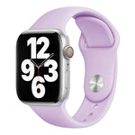 สายรัดนาฬิกาซิลิโคนกีฬาสีพื้น xDfind สำหรับ Apple Watch 46mm / 49mm / 45mm / 44mm, สำหรับ Apple Watch 42mm / 41mm / 40mm / 38mm