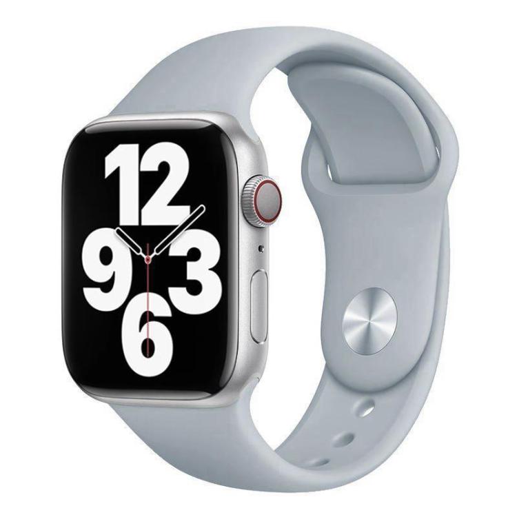 สายรัดนาฬิกาซิลิโคนกีฬาสีพื้น xDfind สำหรับ Apple Watch 46mm / 49mm / 45mm / 44mm, สำหรับ Apple Watch 42mm / 41mm / 40mm / 38mm