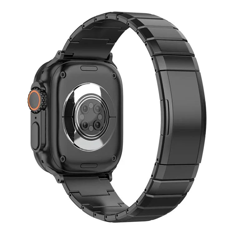 สายรัดนาฬิกาหัวเข็มขัดไทเทเนียมบริสุทธิ์เม็ดเดียว สำหรับ Apple Watch 46mm / 49mm / 45mm / 44mm, สำหรับ Apple Watch 42mm / 41mm / 40mm / 38mm