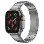 สายรัดนาฬิกาหัวเข็มขัดไทเทเนียมบริสุทธิ์เม็ดเดียว สำหรับ Apple Watch 46mm / 49mm / 45mm / 44mm, สำหรับ Apple Watch 42mm / 41mm / 40mm / 38mm